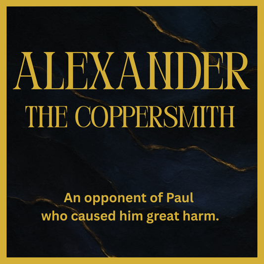 Alexander the Coppersmith