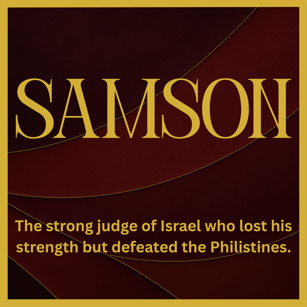 Samson – Who's Who In The Bible